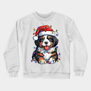 Christmas Puppy Crewneck Sweatshirt